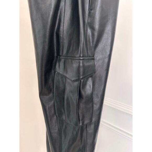 Generation Love Vegan Leather Cargo Jogger Black size XS - Picture 5 of 7